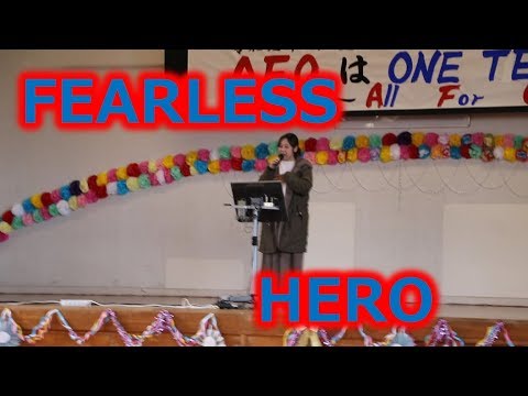 カラオケ！！水樹奈々「FEARLESS HERO」！！AFO文化祭！！
