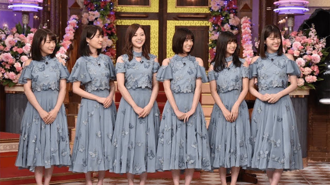 乃木坂46 白石麻衣、西野七瀬、齋藤飛鳥、松村沙友理、秋元真夏、生田絵梨花