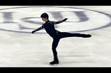 羽生結弦 Yuzuru Hanyu Origin open practice 07.12.2019 ISU Grand Prix of Figure Skating Final in Turin
