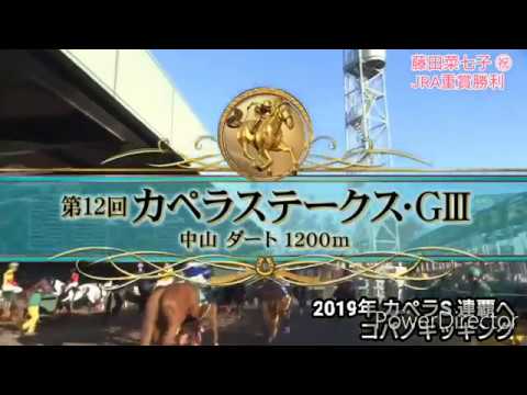レース結果 カペラステークス2019 藤田菜七子勝利コパノキッキング連覇 映像動画 勝利インタビュ