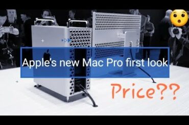 Apple’s new Mac Pro first look | UNBOXING | Performance | Specifications and Features ...