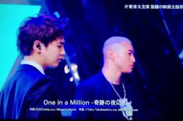 FNS歌謡祭2019  第二夜  GENERATIONS from EXILE TRIBE｢One in a Million-奇跡の夜に-｣   2019.12.11(Wed)