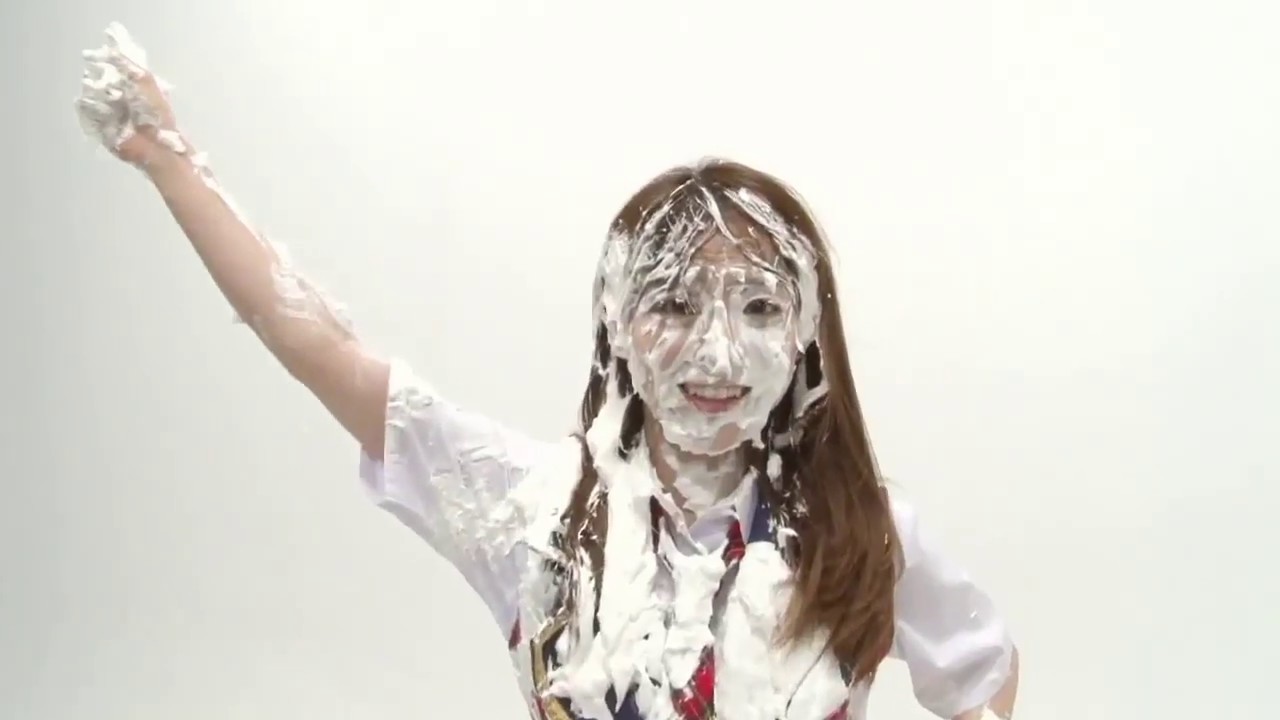 大島優子 パイ投げ Japanese Idol Pie Face Yayafa