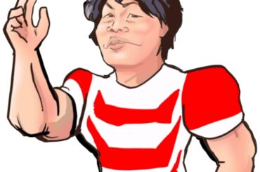 iPad Proで描いた稲垣啓太選手。