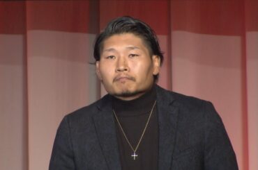 激レア！？回る “笑わない男” 稲垣啓太選手