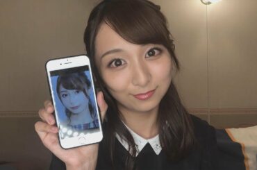 レア度満点！しおりちゃんの宇垣美里アナ風メイク動画