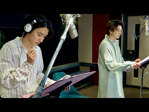 山崎賢人×新田真剣佑、初アフレコ風景／映画『二ノ国』アフレコ映像