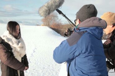 女優の広告／久保田紗友　メイキング