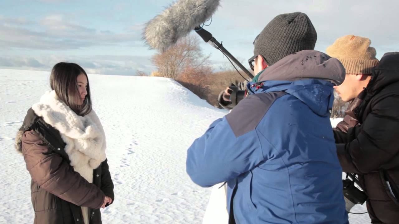 女優の広告／久保田紗友　メイキング