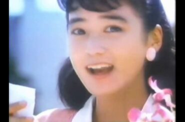 花王　ソフィーナ　CM　1985  安田成美