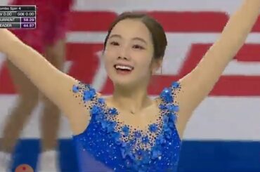 本田真凛　Marin Honda スケートカナダ　GPS2019 Skate Canada FS