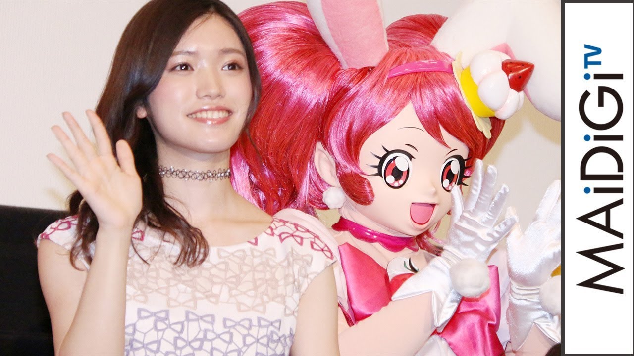 “キュアホイップ”美山加恋、“キュアエール”引坂理絵が名乗り披露！　「映画プリキュアスーパースターズ！」試写会1