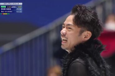 【フジテレビ公式】全日本フィギュアスケート選手権2019＜男子ショート第14位･髙橋大輔／演技+インタビュー＞
