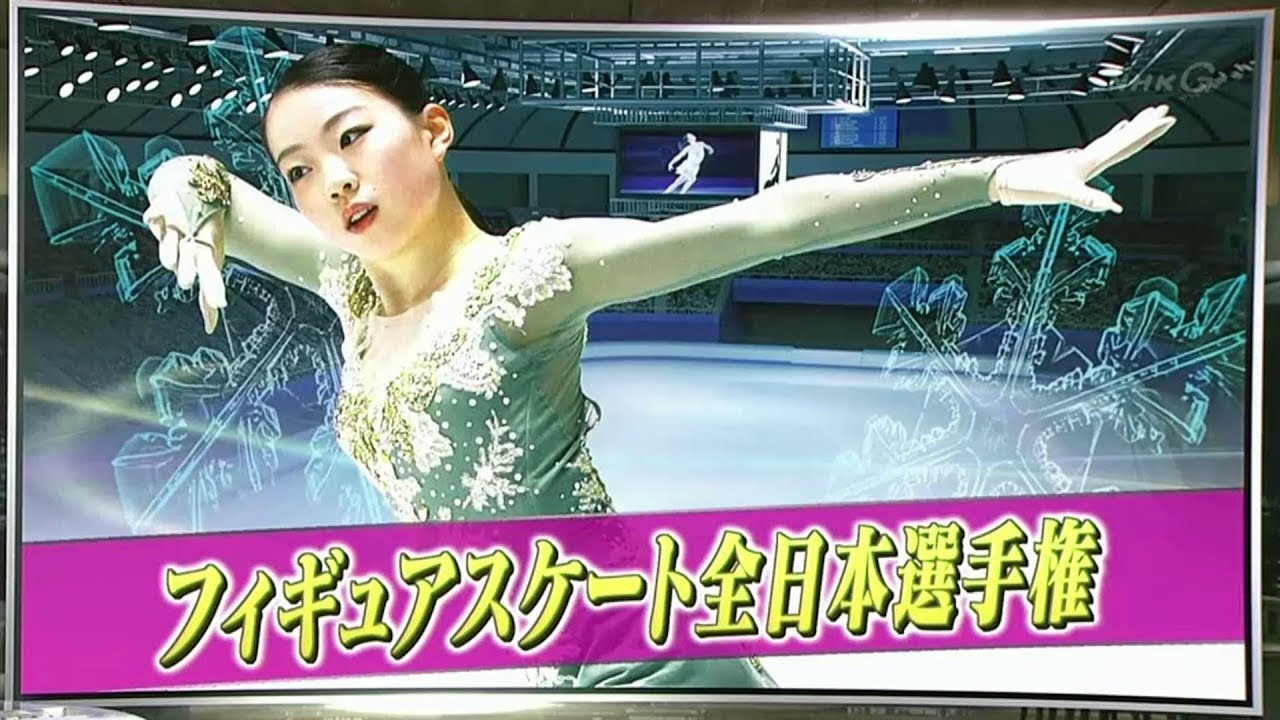 サタデースポーツ : Rika Kihira  紀平 梨花 vs フィギュアスケート  -  全日本選手権 2019