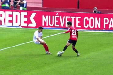 「最高のスキル披露」久保建英がチャンスを多数演出も… セビージャ戦タッチ集 21/12/2019 HD 1080p