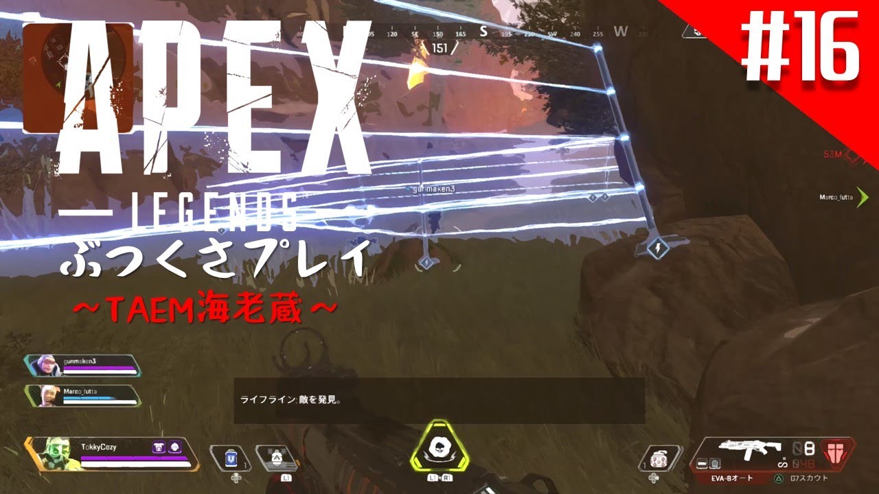 APEXぶつくさプレイ #16【TAEM海老蔵】