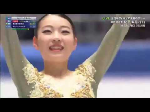 2019 Rika Kihira 紀平梨花 全日本選手権　優勝、FS演技 Gravity