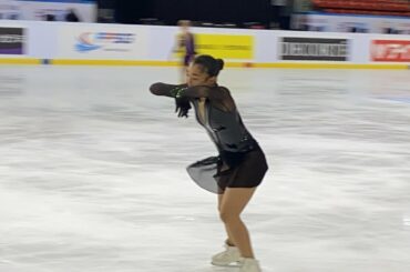 IDF19 Ladies' FS Runthrough - Kaori Sakamoto 坂本花織 (the matrix)