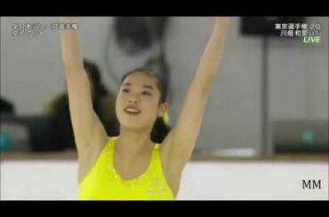 川畑和愛(Tomoe KAWABATA) 2017 全日本ジュニア選手権 FS