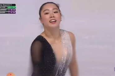 樋口新葉　Wakaba Higuchi GPS Internationaux de France 2019 グランプリシリーズ　フランス杯　SP