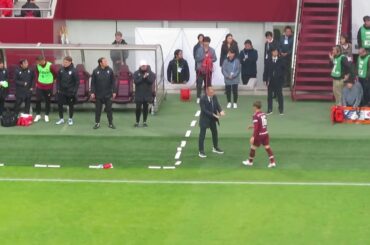 《天皇杯》ヴィッセル神戸 古橋享梧 途中交代シーン
