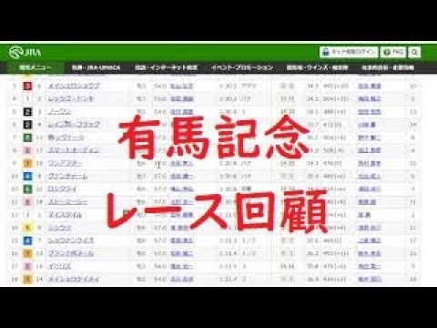 2019年　有馬記念　レース回顧＆感想