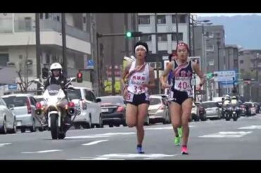 2019.12.22 全国高校駅伝 女子5区 仙台育英・神村学園・筑紫女学園通過