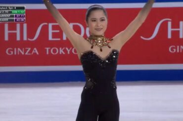Satoko Miyahara Cup of China 2019 SP 宮原知子 JPN　【会場音】