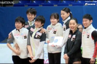 Team Japan Award - Challenge Cup 2019 Team-winners - 2019.02.24 紀平 梨花  樋口新葉