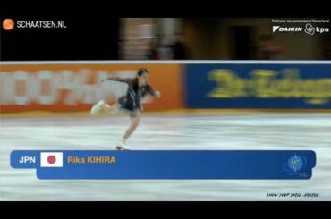 Group 4 Warmup ( Wakaba Higuchi 樋口新葉 / Rika Kihira 紀平 梨花 ) - Challenge Cup 2019 Ladies FS 2019.02.24