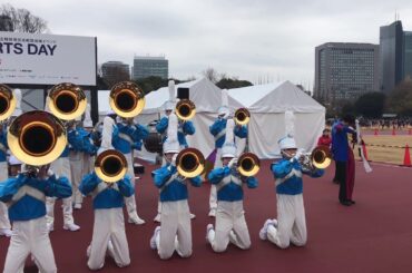 2019・12・21 国立競技場　完成祝賀地域イベント　創価ルネサンスバンガード・ジュニア