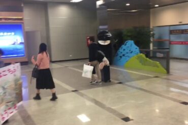 2016 11 08 NMB48 TeamM 藤江れいな 電影開鏡《恐怖的中身》台灣正式拍攝 & 抵達松山機場 4