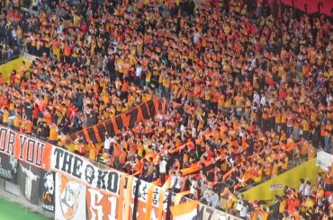 《天皇杯》清水エスパルス 応援風景  天皇杯準決勝 ノエビアスタジアム神戸 20191221