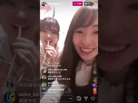#藤江れいな #前田亜美 #Instagram #インスタ #ライブ 20190501 18:53 #れいにゃん