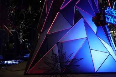 丸ビル スターウォーズ・イルミネーション