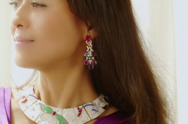 後藤久美子がまとうブルガリのハイジュエリー