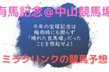（8）有馬記念（2019年）予想【ミラクリンクの競馬予想】