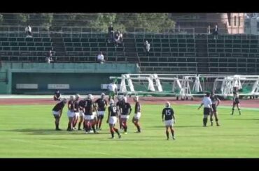 熊工 vs 熊西 前半 第99回 全国高等学校ラグビーフットボール大会 熊本県予選大会 決勝