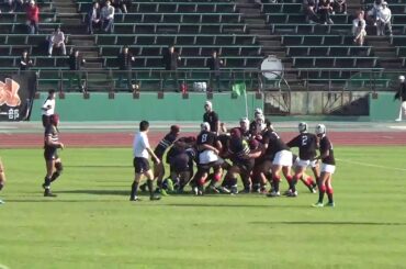 熊工 vs 熊西 後半 第99回 全国高等学校ラグビーフットボール大会 熊本県予選大会 決勝