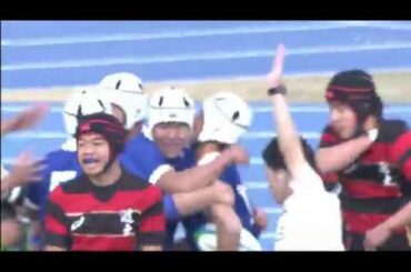 近畿大学付属和歌山高校 vs.朝明高校 第99回全国高等学校ラグビーフットボール大会 1回戦 2日目 12月28日