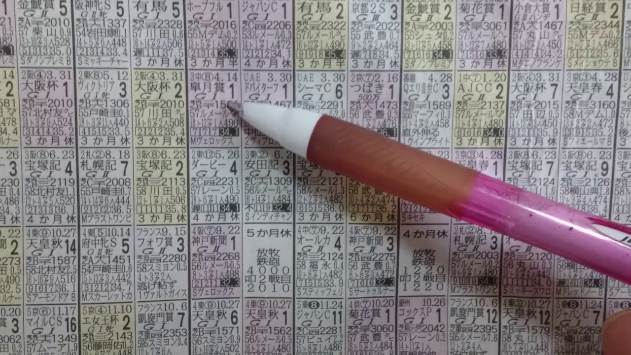 【競馬勉強会 競馬予想】第64回 有馬記念G1