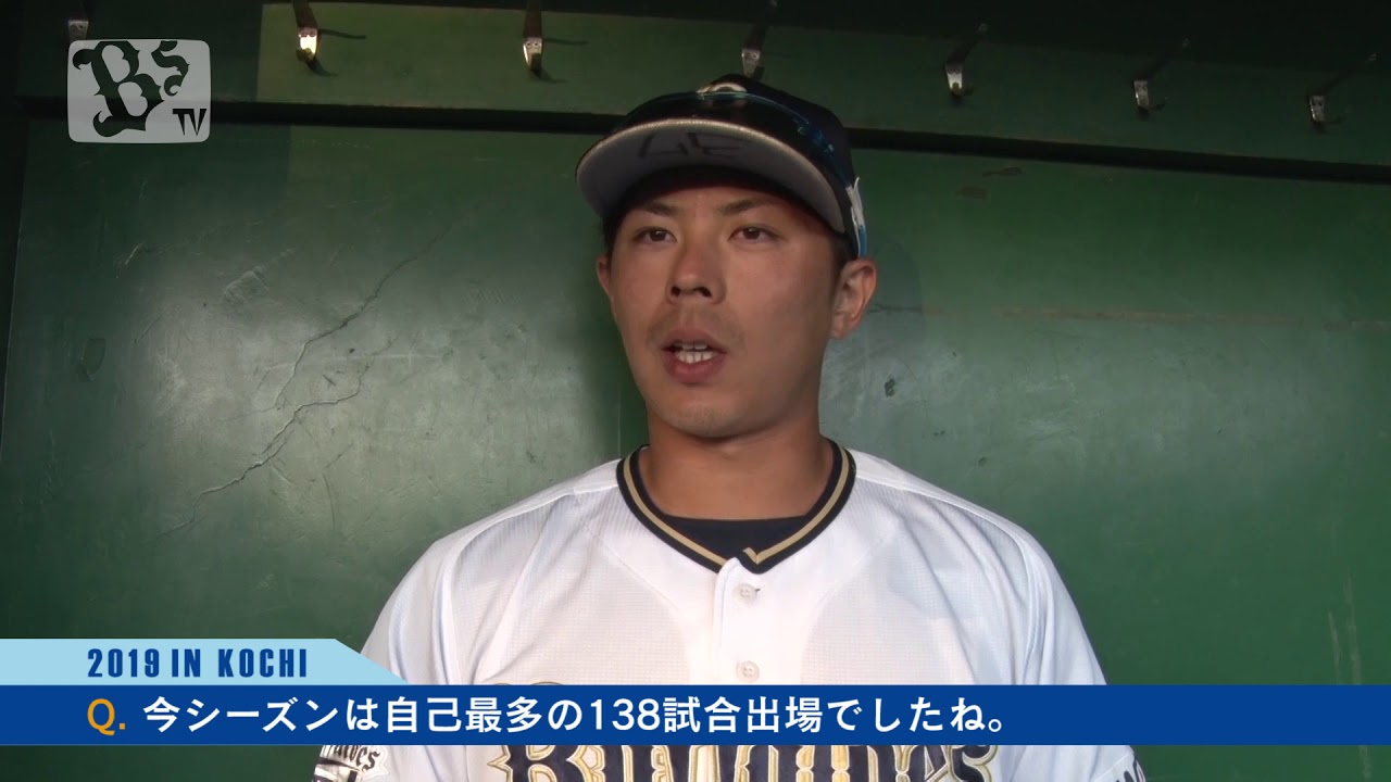 秋季キャンプインタビュー 若月健矢選手