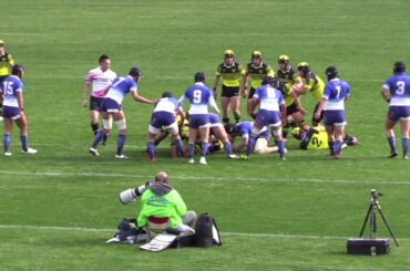 尾道vs仙台育英＜前半＞：第99回全国高校ラグビー大会 １回戦