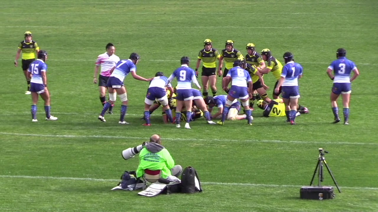 尾道vs仙台育英<前半>:第99回全国高校ラグビー大会 1回戦 尾道vs仙台育英<前半>:第99回全国高校ラグビー大会 1回戦