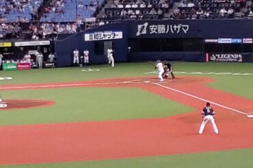 20190923　若月健矢 応援歌　3回ｳﾗ　ｵﾘｯｸｽ･ﾊﾞﾌｧﾛｰｽﾞ@京ｾﾗﾄﾞｰﾑ大阪･外野自由席ﾚﾌﾄ下段