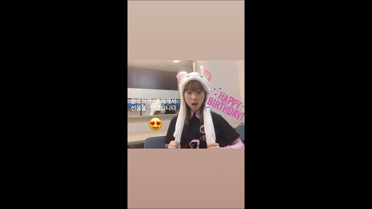 島崎遥香 うさぎ帽子 190414