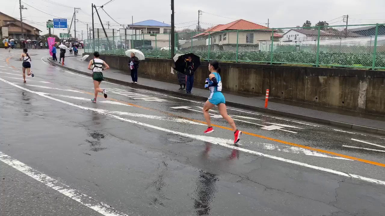 2019.12.30富士山女子駅伝　ゴール競技場手前