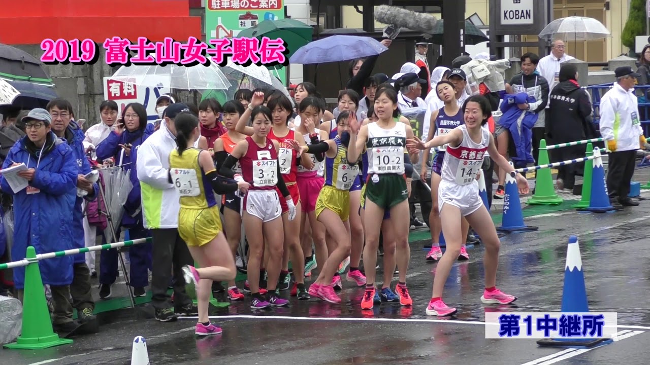 2019 富士山女子駅伝 スタートから第1中継所 富士山本宮浅間大社前 2019年12月30日 2019 富士山女子駅伝 スタートから第1中継所 富士山本宮浅間大社前 2019年12月30日