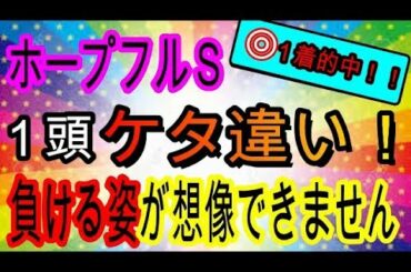 【有馬記念】ホープフルＳ　他はいらない　１点勝負で帯封を狙う！！