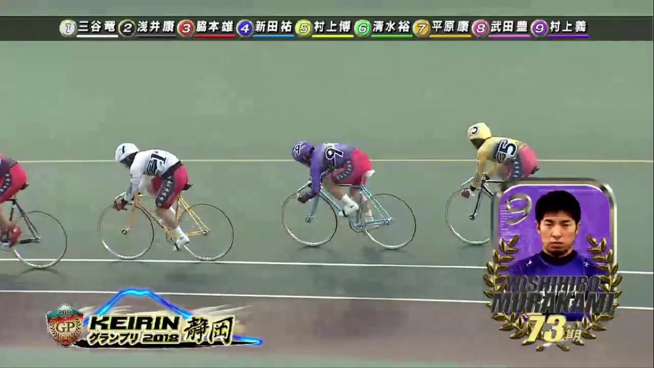 2018競輪グランプリ 優勝者三谷竜生選手 静岡競輪場 2018競輪グランプリ 優勝者三谷竜生選手 静岡競輪場